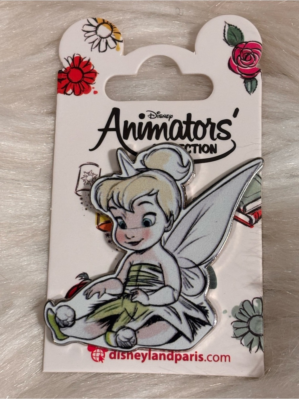 Disney Animators Tinkerbell Pin Disneyland Paris Peter Pan Trading Collection